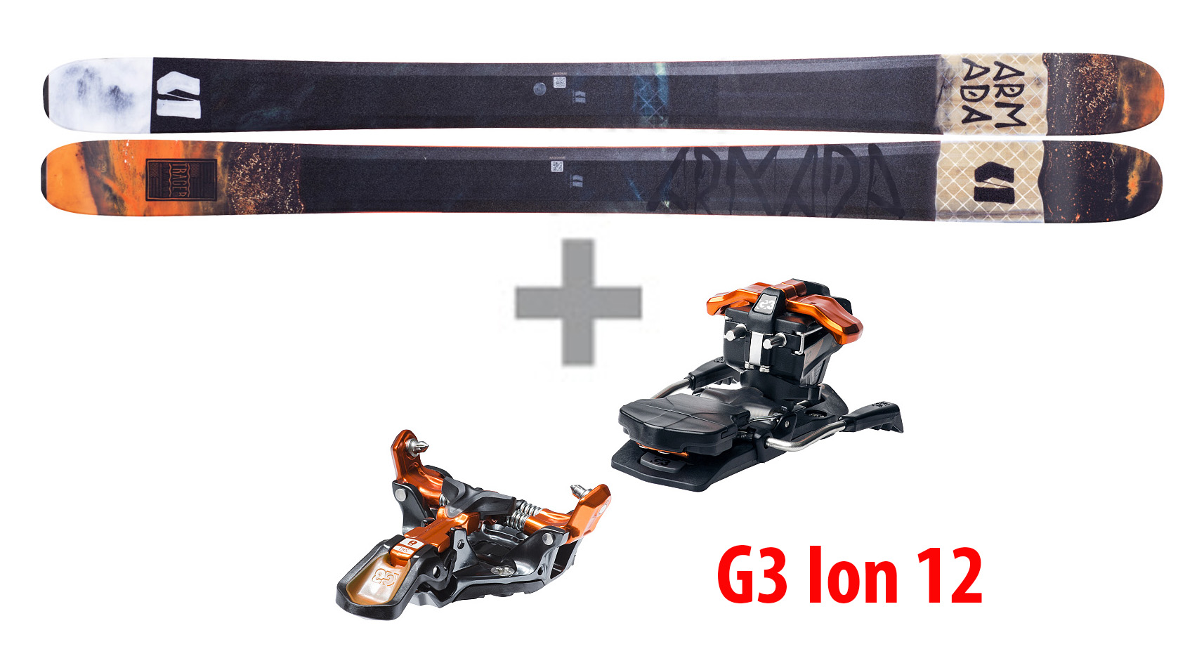 Zlevněný freeride set lyží a vázání